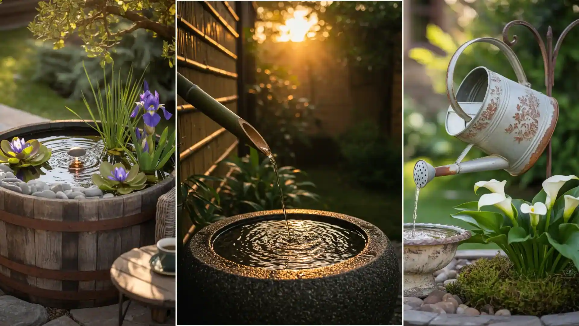 diy water features banner