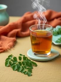 what are the benefits of moringa tea