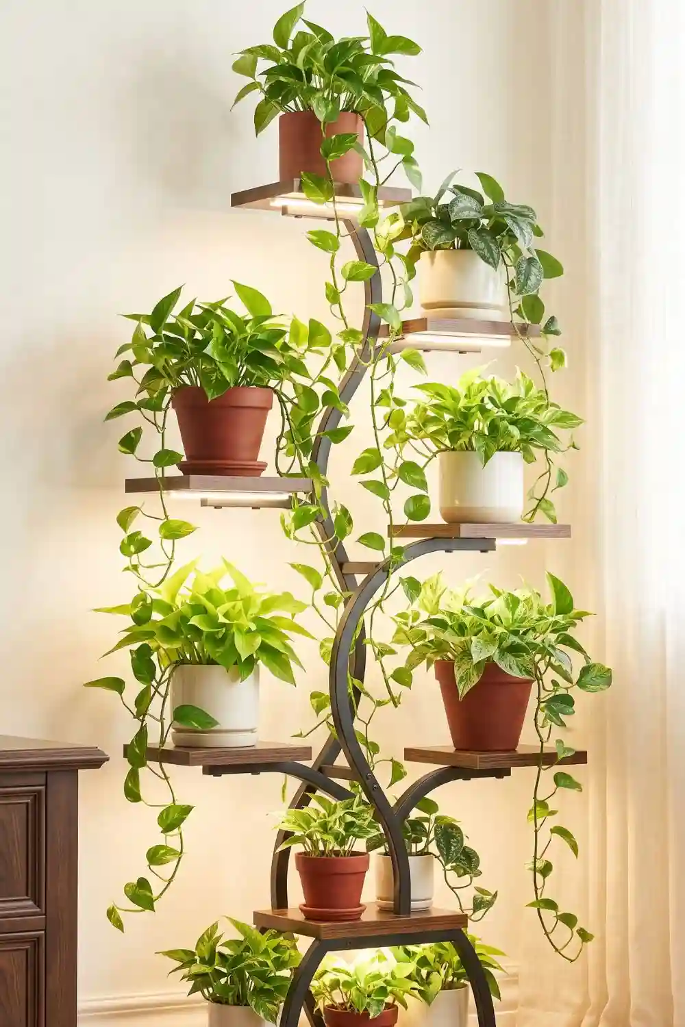 plant-stand-grow-light plant stand grow light