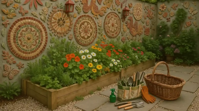 whimsical garden raised garden bed ideas on a budget