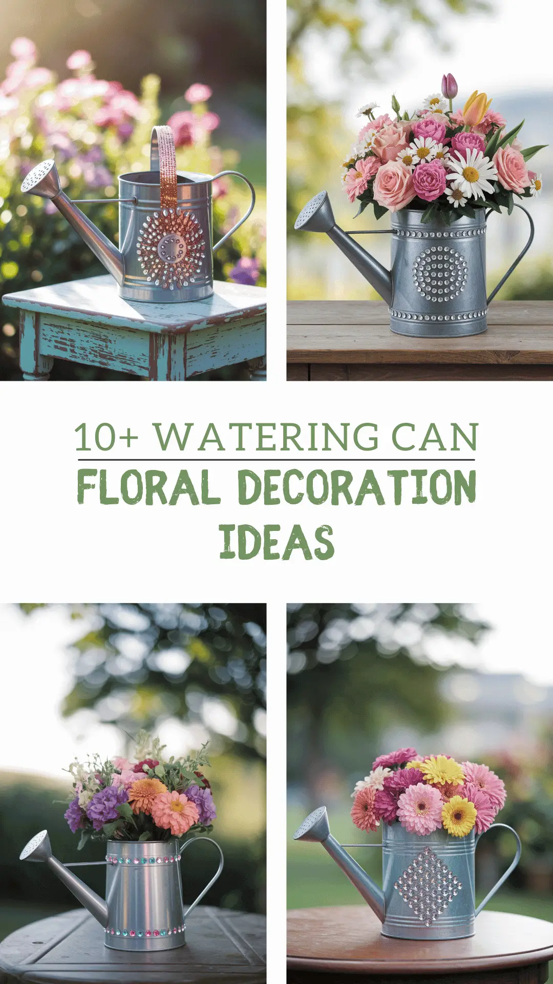 watering-can-flower-decor Jeweled watering can decor